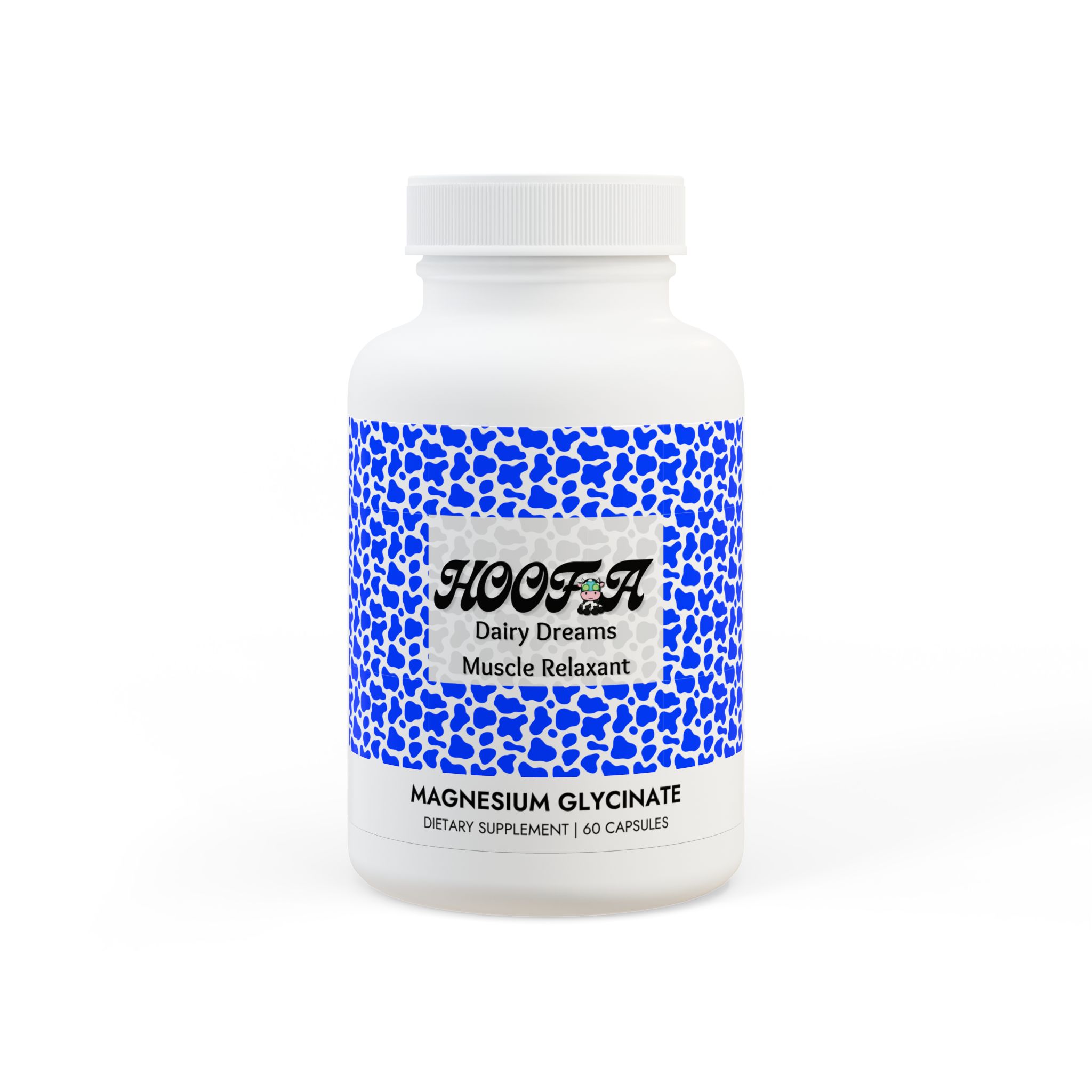 Dairy Dreams Muscle Relaxant – Magnesium Glycinate Supplement (60 Capsules)