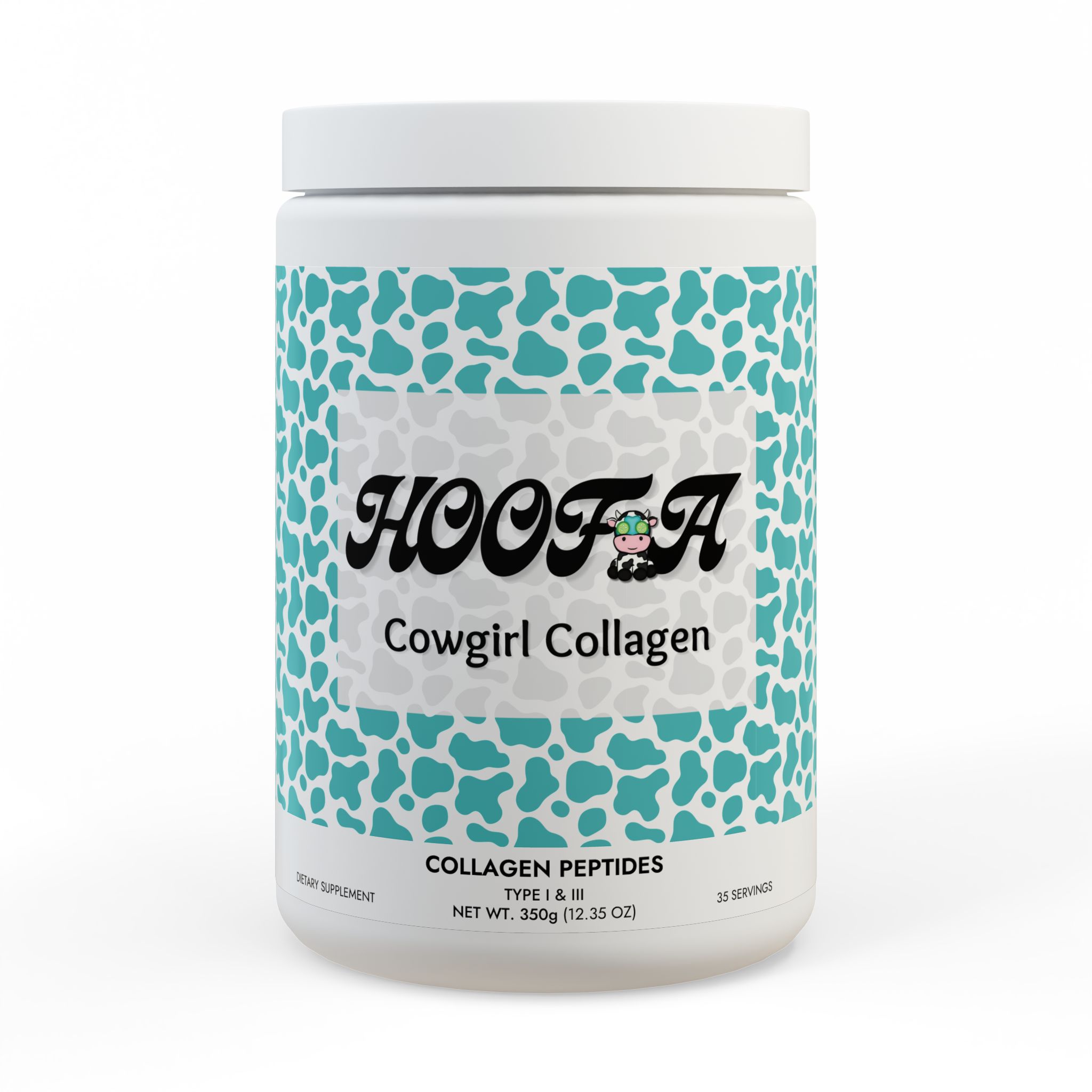 Cowgirl Collagen – Collagen Peptides Type I & III Supplement (350g, 12.3oz)